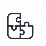Symbol animiertes Puzzle